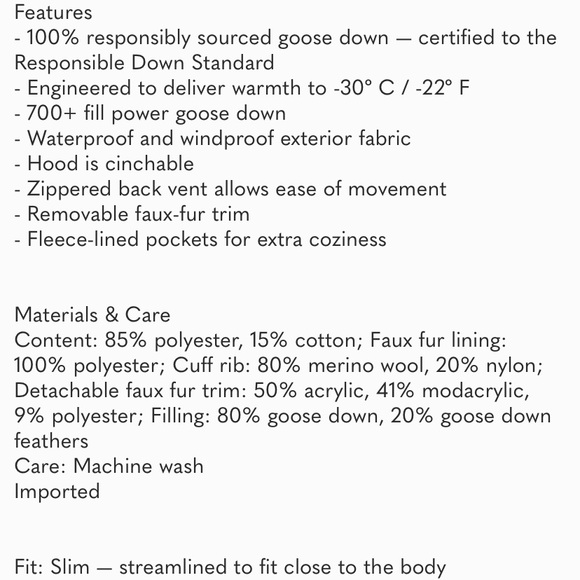 Wilfred Northstar Parka - Picture 6 of 6